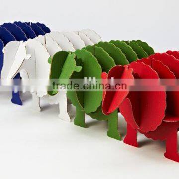 Customized home decorative items-Color paper sheep