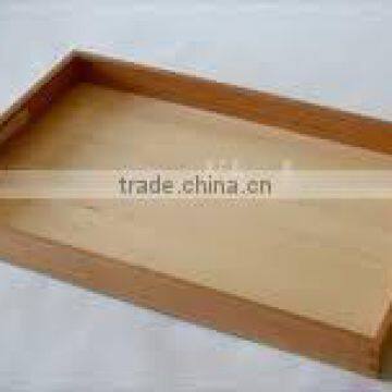 2015 New Design Fancy Wooden Serving Tray