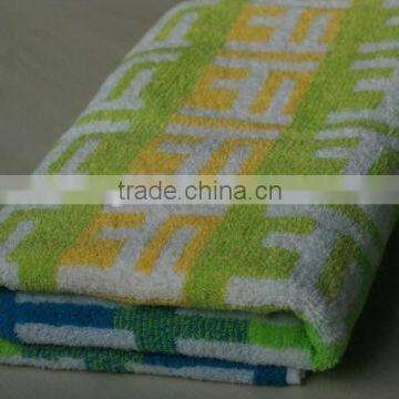 100% cotton beach towel/Yarn dyed beach towel