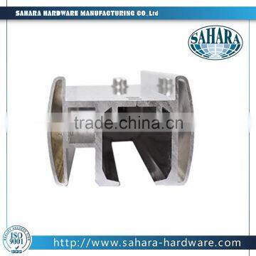 Max Door Weight 150kg Super Silence Square Glass Shower Hanging Sliding Door Wheels photo-6