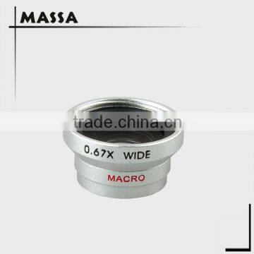 macro wide angle lens 0.67x for mobile phone