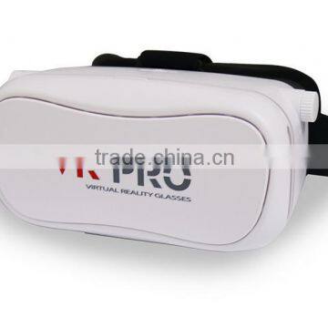 Brandnew VR 3D Glasses VR PRO Virtual Reality T-Shaped Straps, Comfortable Padding, Adjustable Lens Headset with Remote