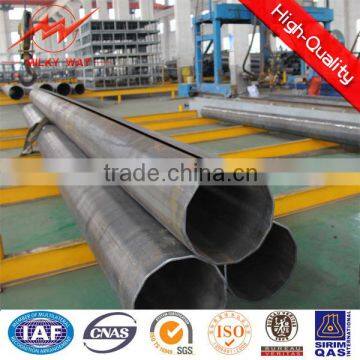 ISO 12m 12KN outdoor pole for Africa