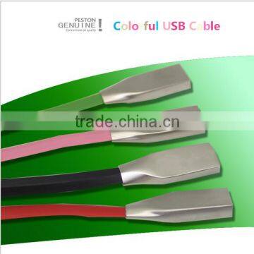 New Design Alloy USB 1M 2M 3M USB Data Cable for Samsung Android Cellphone photo-2