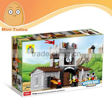 Educational plastic building block toys for kids