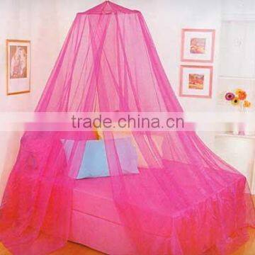 Red mosquito net