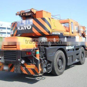 Nice Kato Kr25 25t Rough Terrain Crane in Shanghai for Sale With Excellent Working Condition photo-3