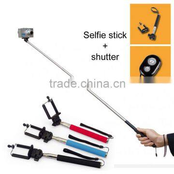 z07-1 monopod wireless Bluetooth handphone shutter Remote Shutter selfie stick monopod for phone