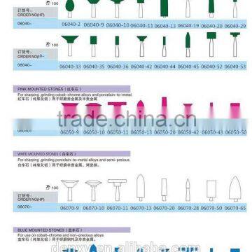 Diamond Dental Polishing Burs Silicon Polishing Burs Dental Supplies