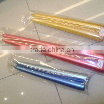 Paraffin Wax Material and Taper Type White Candle photo-4