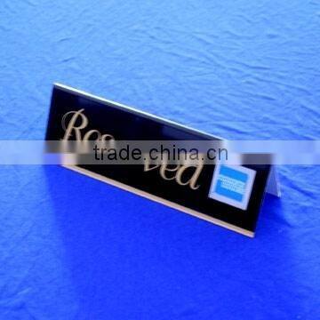 Acrylic name card holder /Nameplate