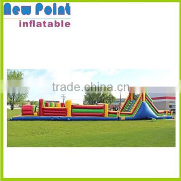 Ultimate fun inflatable obstacle course for children's challenging race,inflatable obstacle course for adults