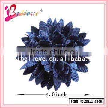 Competitive price handmade beautiful flower hair clip for women' hair accessory (XH11-8448)