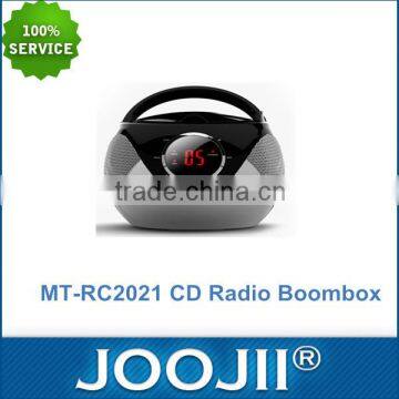 LED Display Cheap Portable AM/FM Radio CD Player, Top Quality CD Radio Boombox With Factory Price