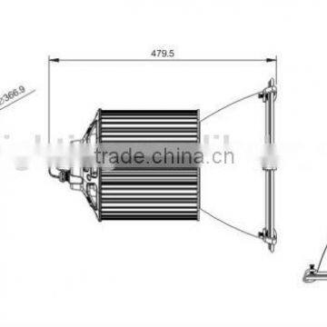 Five Years Warranty Industrial Light Bridgelux Meanwell 150w Led High Bay Light photo-5