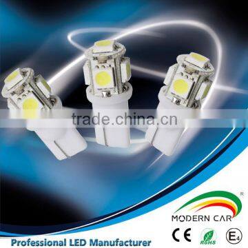 Cheap price T10 W5W 194 Wedge led light bulbs 5050 auto led lamp