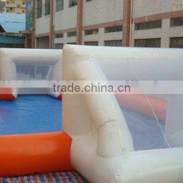 2012 inflatable soap football field for children