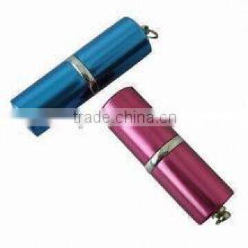 lipstick shaped USB flash drives, bulk cheap usb flash drives with high speed USB 2.0, best price 8gb metal USB flash drives