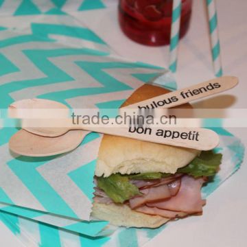 Food Grade Craft Sandwich Paper Bags Hamburger Paper Bag China Craft Supplies