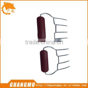 bbq meat stainless steel claw beef fork