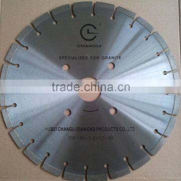 Hubei Changli diamond saw blades cutting granite