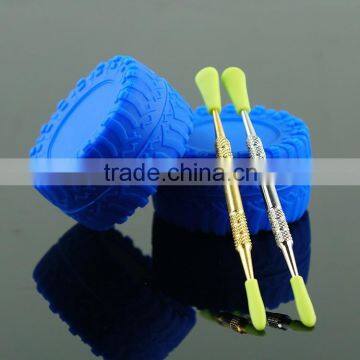 China Wholesale Low Price FDA Approval Food Grade Silicone Customized Bho Oil Container photo-5
