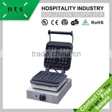 fast food restaurant design 1 plate electric waffle baker