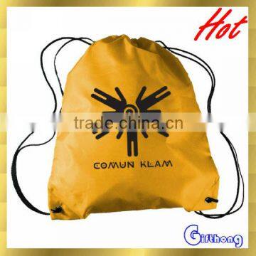 2014 fashion Hot selling cotton drawstring bag