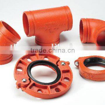 FM/UL certified Dutile iron grooved fittings