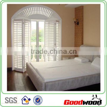 China Made Primed Decorative Pvc Window Shutter