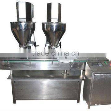 Double Auger Dry Syrup Filling Machine