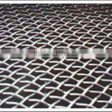Crimped Wire Mesh With Black Steel Wire