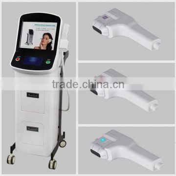 2015 latest HIFU machine with 3 cartridges,add fat melt cartridge,for skin rejuvenation and fat removal.