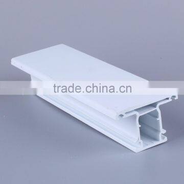 PVC material Huazhijie HST7703 Mullion building profiles for windows