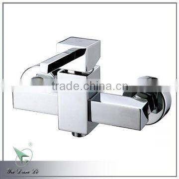 Chrome plating single handle wall mounted copper shower mixer 6007