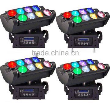 8*10w RGBW Led Spider Dmx512 Moving Head Beam Light Professional Stage Effect Lighting photo-3