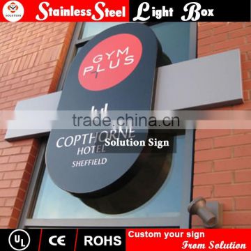 LED back lit aluminum channel letters adveritising signs/light emitting letter