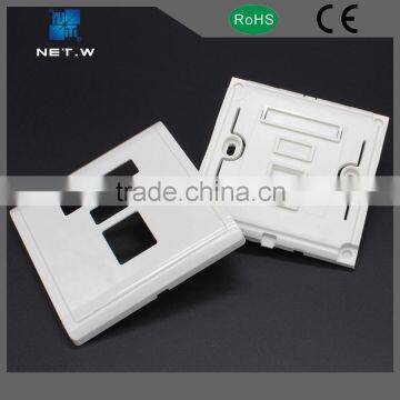 RJ11 RJ45 socket wall face plate