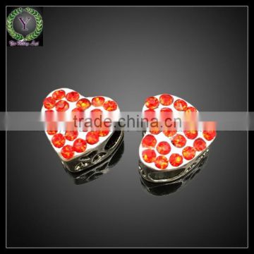 Factory Offer Big Hole Zinc Alloy Beads, DIY Anti-silver Big Hole Metal Beads for Bracelets and Necklace