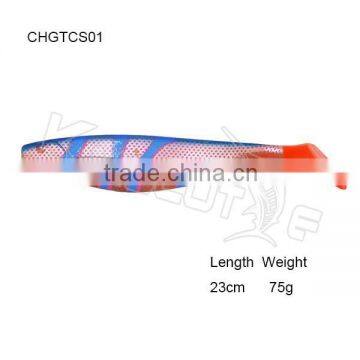 CHGTCS01 jerk bait soft fishing lure shad swim bait