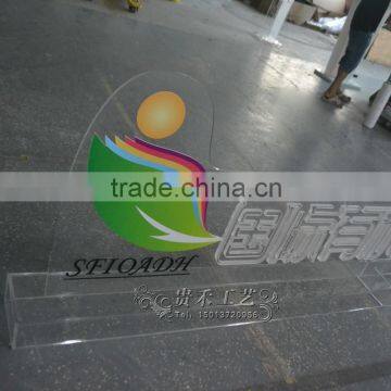 News Conference Professional Acrylic Glass Podium photo-2