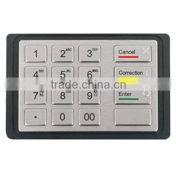 16 Keys Numeric Metal Keypad for Bank ATM Equipment photo-2