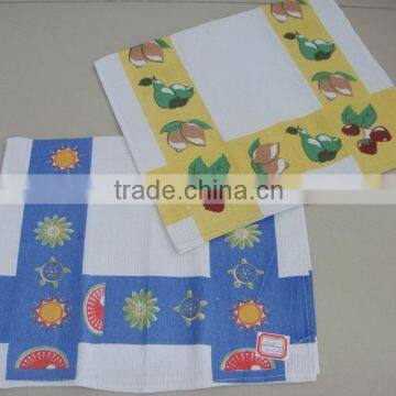 yarn dyed 100% cotton check pattern tea towel wholesale
