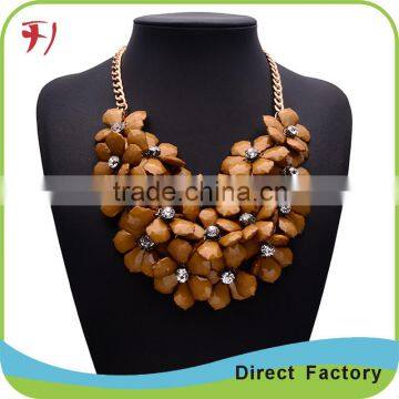 Fashion Red Bead Strand Necklace