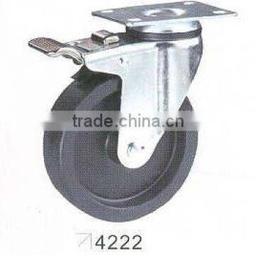 high quality PP caster with plain bearing