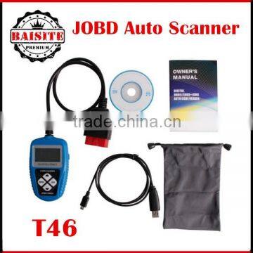 Original JOBD Auto Code Reader T46 Update Online Compliant With OBDII 16PIN US European And Asian vehicles Diagnostic Tool
