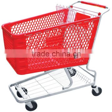 Metal And Plastic USA Shopping carts (JS-TPT05)