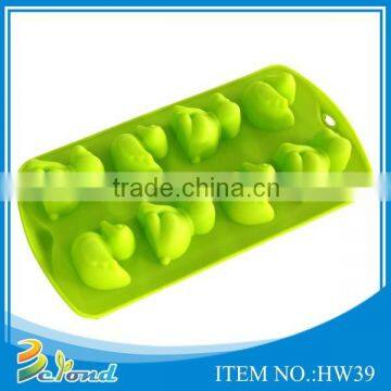 Wholesale high quality silicone fancy ice cube trays