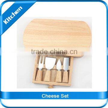 Kitchen Wooden Cheese Board Set High Quality photo-2