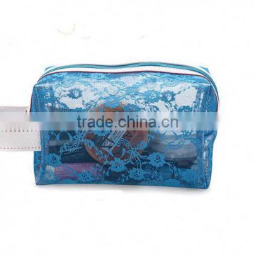 Durable Mesh PVC basics cosmetic bag